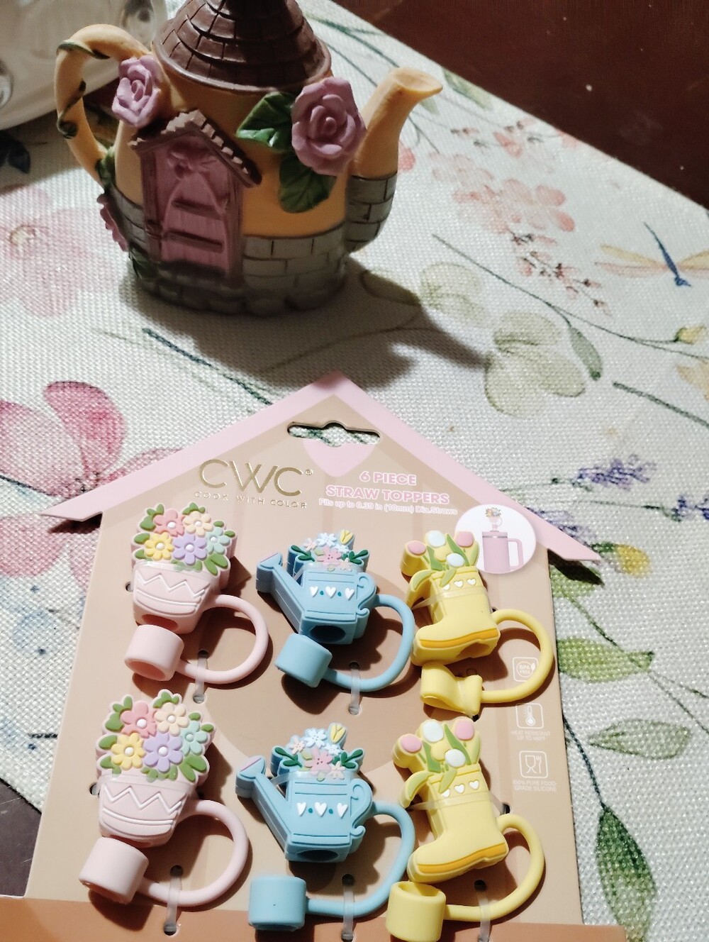 CWC 6-piece straw topper set - Picture 8 of 9
